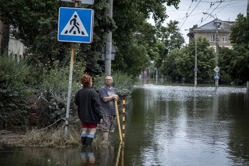 Ukrayna'da durum fena!  Baraj yıkıldı sular altında kaldı - Resim: 3