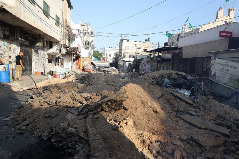 İsrail'den Batı Şeria'da havadan ve karadan katliam! Çok sayıda ölü ve yaralı var... - Resim: 3