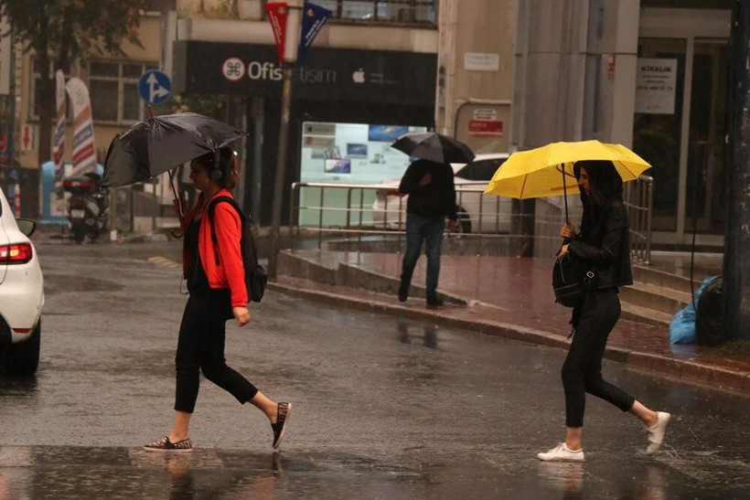 Meteoroloji 7 şehir için sarı kodlu uyarı yaptı! İstanbul, Ankara, Bolu, Kocaeli, Düzce hava durumu... - Resim: 4