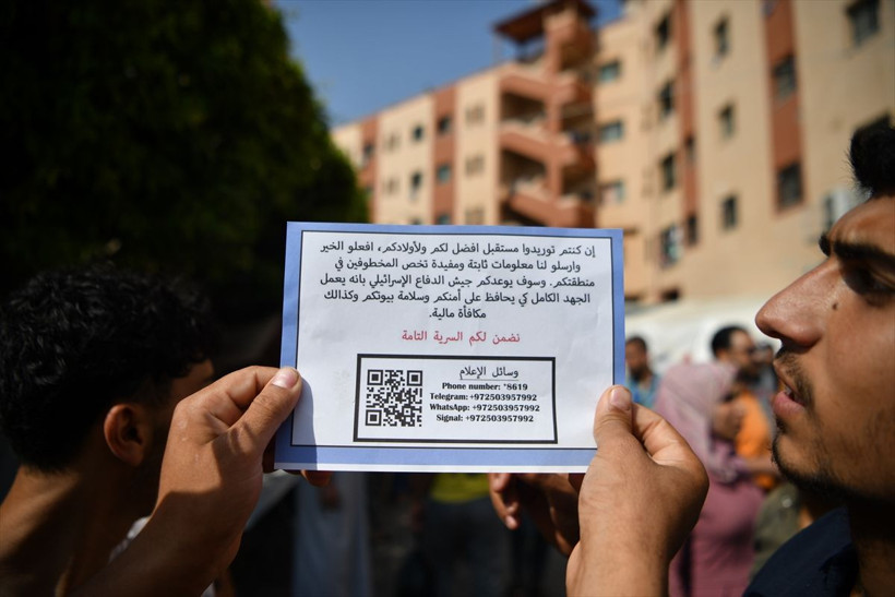 İsrail ordusu Gazze'ye havadan ilan attı!  "Güvenlik ve para" teklif ettiler - Resim: 2