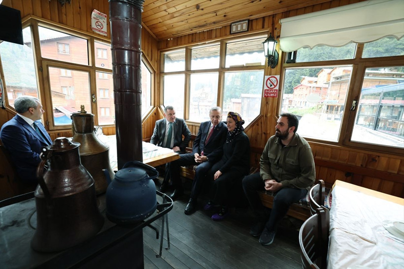 Cumhurbaşkanı Erdoğan, Ayder Yaylası'nda incelemelerde bulundu - Resim: 3