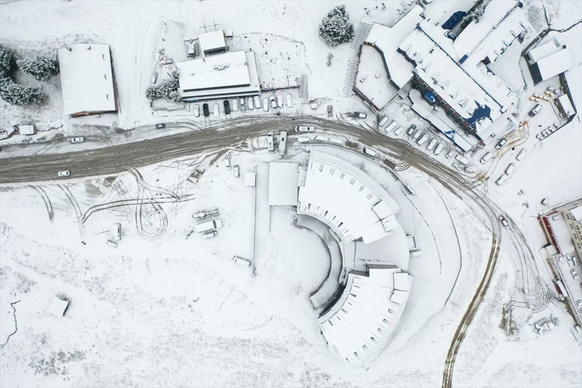 Kar Türkiye'ye hızlı giriş yaptı! Uludağ'da geri sayım başladı, kar kalınlığına bakın - Resim: 3
