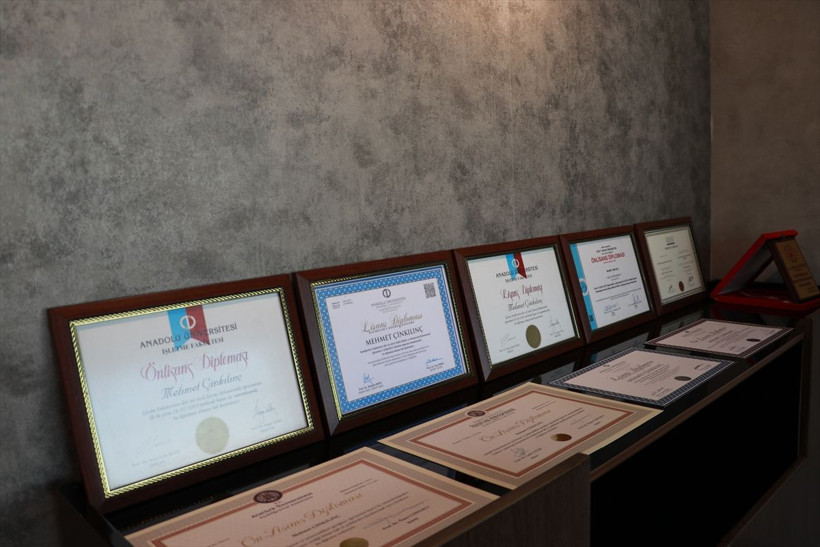 Emekli polis memuru azmiyle hayran bıraktı hedefi 'Guiness Rekorlar Kitabı'na girmek - Resim: 3