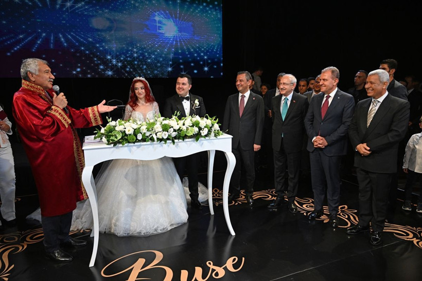 Özgür Özel ve Kemal Kılıçdaroğlu nikah şahidi oldu - Resim: 1