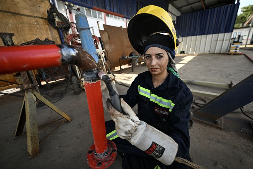 Kaynak ustası kadın, atölye kurup mesleğine daha çok kadın kazandırmak istiyor - Resim: 4