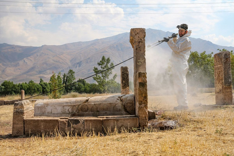 Van'da Selçuklu Mezarlığı'nda ortaya çıkarıldı ilk defa karşılaşıyoruz - Resim: 4