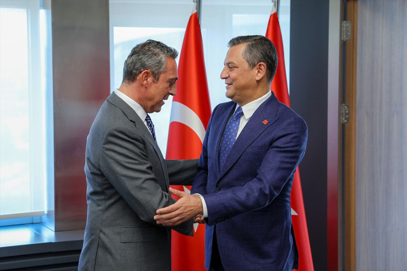 CHP Genel Başkanı Özgür Özel, Fenerbahçe Spor Kulübü Başkanı Koç ile görüştü - Resim: 2