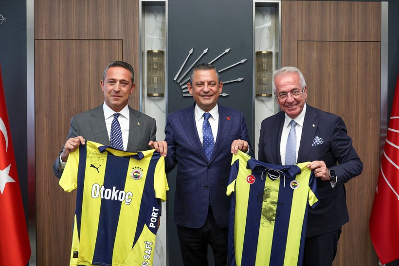 CHP Genel Başkanı Özgür Özel, Fenerbahçe Spor Kulübü Başkanı Koç ile görüştü - Resim: 3
