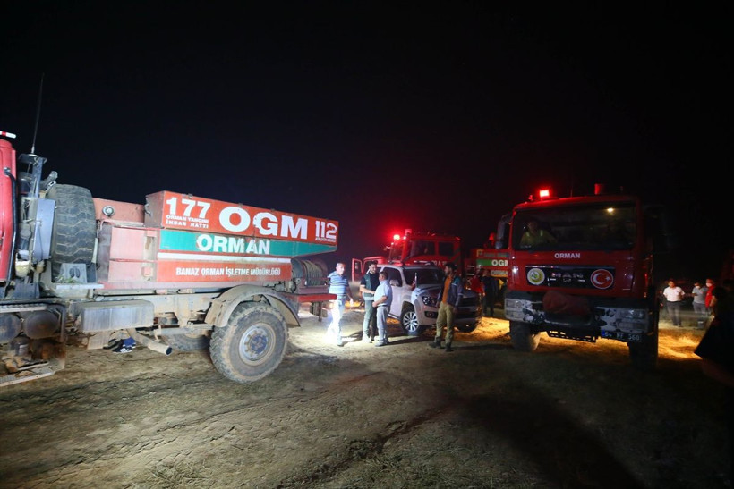 Uşak'ta orman yangını kontrol altına alındı! Hasar drone ile görüntülendi... - Resim: 1