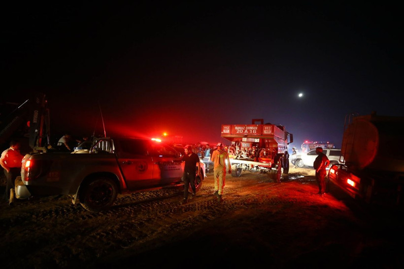 Uşak'ta orman yangını kontrol altına alındı! Hasar drone ile görüntülendi... - Resim: 3