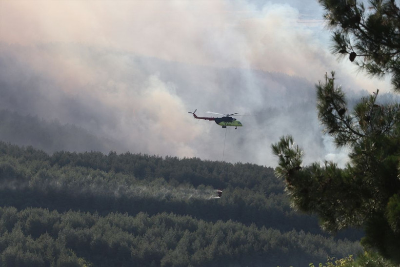 Ciğerlerimiz yanmaya devam ediyor! 2 bölgede orman yangını - Resim: 1