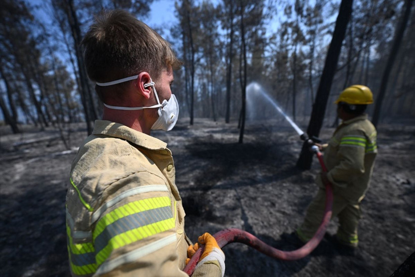 Karabük yangını son durum! 6 gündür 3'er saat uyku ile müdahaleye devam - Resim: 4