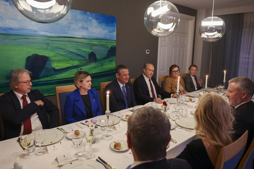 Özgür Özel'den dikkat çeken akşam yemeği! CHP'den açıklama geldi - Resim: 3