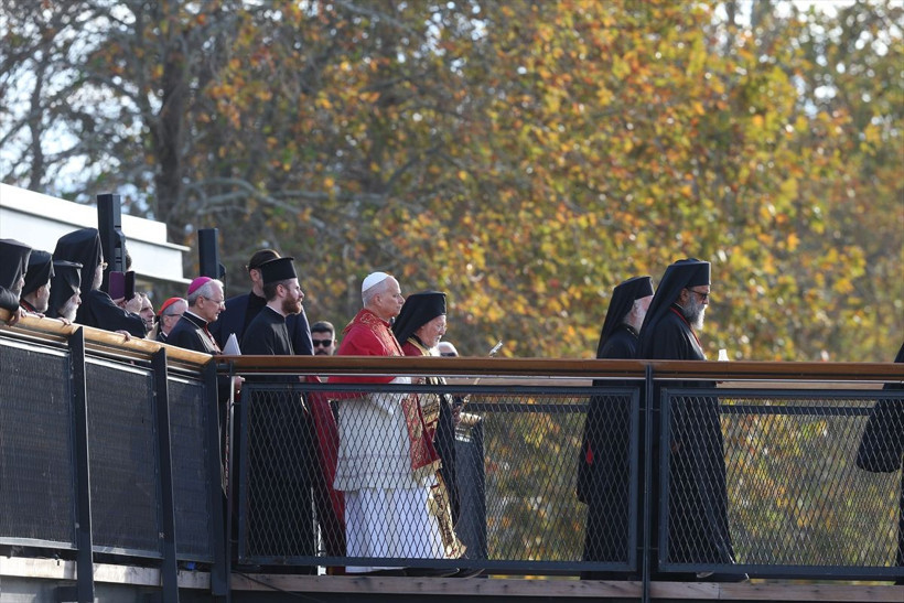Papa 14. Leo tarihi bazilikada 1700 yıl sonra ayin yaptı! İznik'teki ayinden görüntüler - Resim: 1
