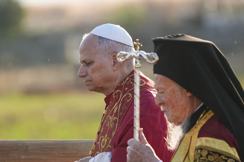Papa 14. Leo tarihi bazilikada 1700 yıl sonra ayin yaptı! İznik'teki ayinden görüntüler - Resim: 3