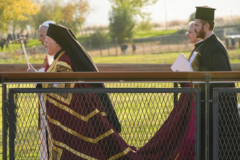 Papa 14. Leo tarihi bazilikada 1700 yıl sonra ayin yaptı! İznik'teki ayinden görüntüler - Resim: 2