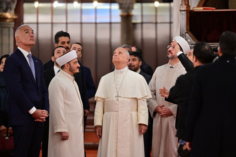 Papa 14. Leo'nun üçüncü gün programının ilk durağı Sultanahmet Camii... - Resim: 4