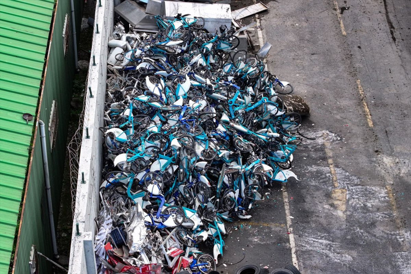 İSBİKE'nin bisikletleri kırılarak hurda haline getirildi - Resim: 3