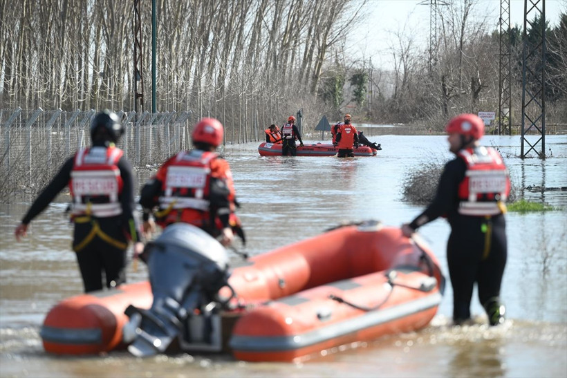"Kırmızı" uyarı koduyla izleniyordu! Meriç Nehri'nin debisi giderek artıyor - Resim: 3