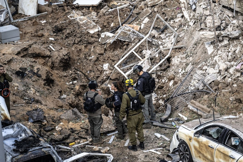 İran vurdu Tel Aviv savaş alanına döndü! Yaralılar var - Resim: 5