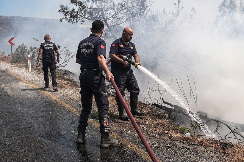 30 Temmuz'da başlayan orman yangını sürüyor! Çine yangını son durum - Resim: 3