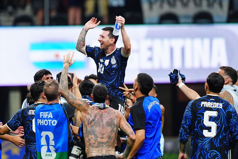 Messi sevinçten çılgına döndü! İngiltere'yi yıkıp finale yükselen Arjantin'e kötü haber - Resim: 4