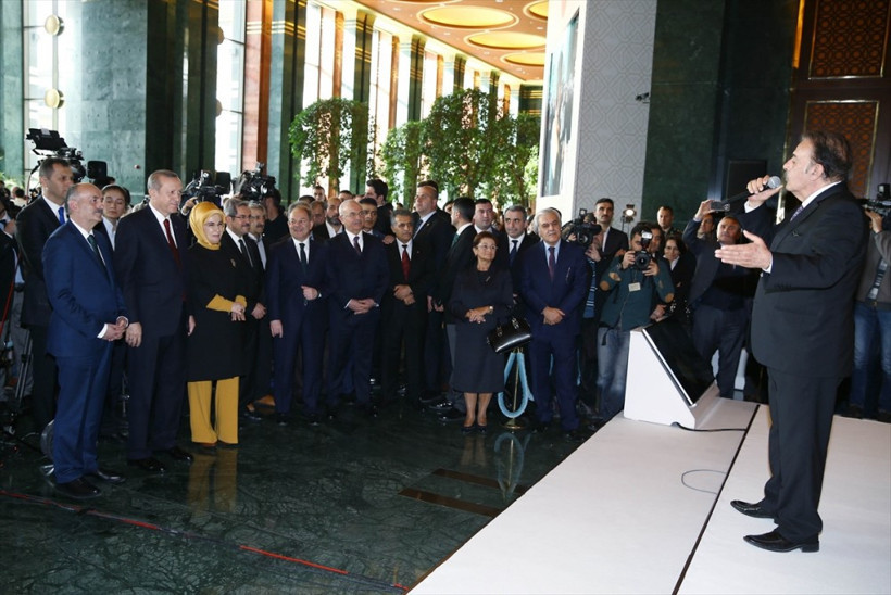 Erdoğan'ın verdiği resepsiyona katılan sürpriz isim! - Resim: 3