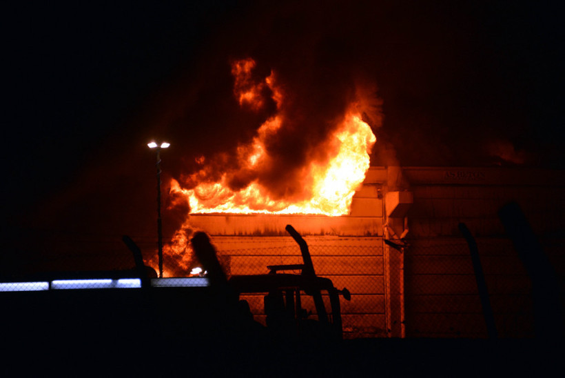 Kahramanmaraş'ta tekstil fabrikasında yangın  - Resim: 1