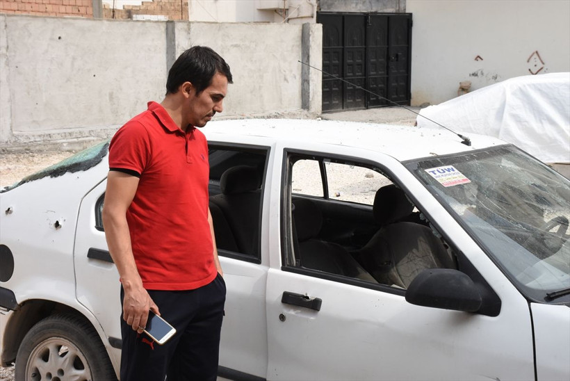 300'ü aşkın havanlı saldırıya uğrayan Nusaybin'de hasar tespit çalışması - Resim: 1