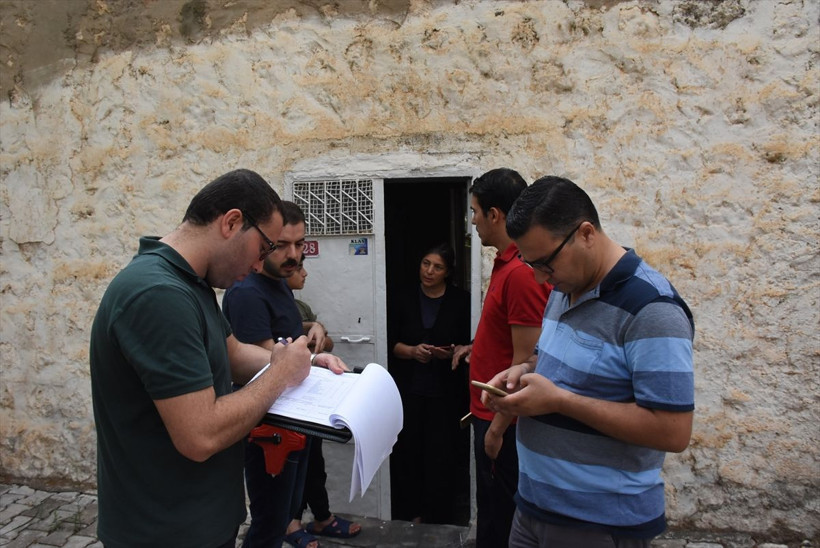 300'ü aşkın havanlı saldırıya uğrayan Nusaybin'de hasar tespit çalışması - Resim: 3