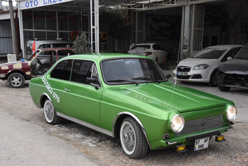 Sinoplu kaportacı klasik aracını MHP Genel Başkanı Bahçeli'ye hediye etmek istiyor - Resim: 1