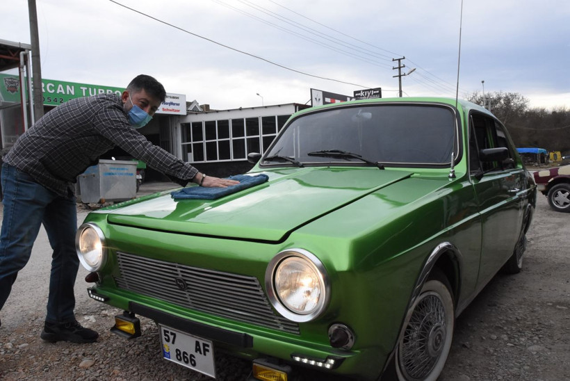 Sinoplu kaportacı klasik aracını MHP Genel Başkanı Bahçeli'ye hediye etmek istiyor - Resim: 4