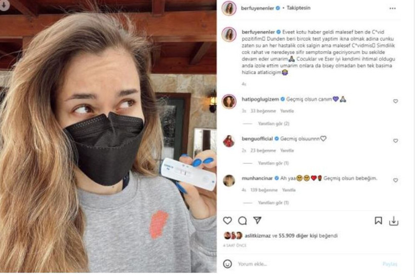 Berfu Yenenler'den kötü haber! Koronavirüse yakalandı test sonucunu paylaştı! - Resim: 3