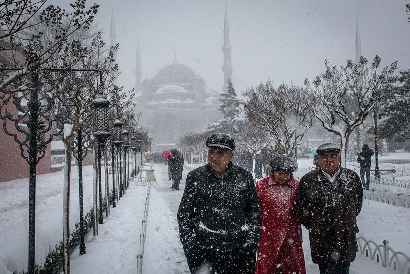 Yarın geliyor meteoroloji haberi duyurdu İstanbul ve tüm Türkiye'de yoğun kar var - Resim: 3