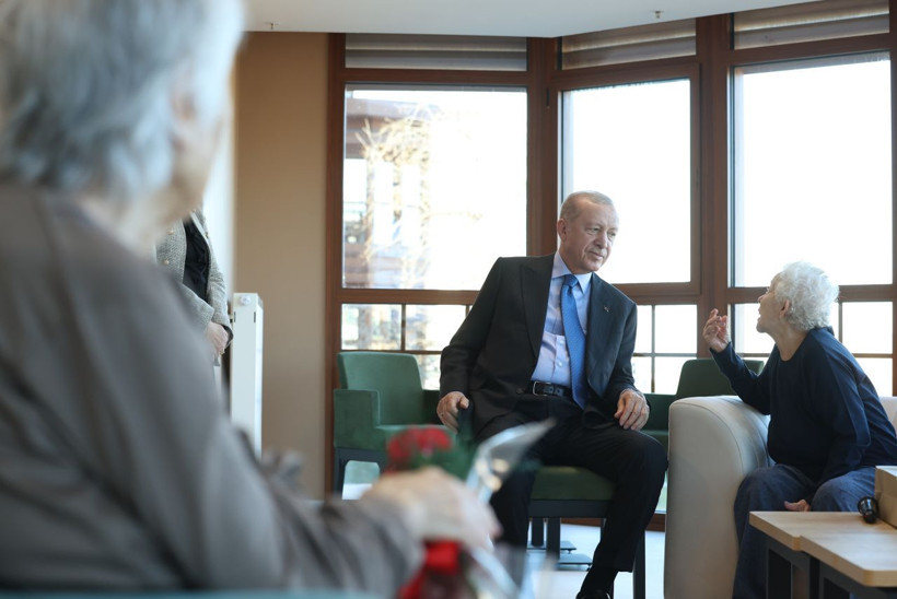 Cumhurbaşkanı Erdoğan, Darülaceze sakinlerini ziyaret etti - Resim: 2