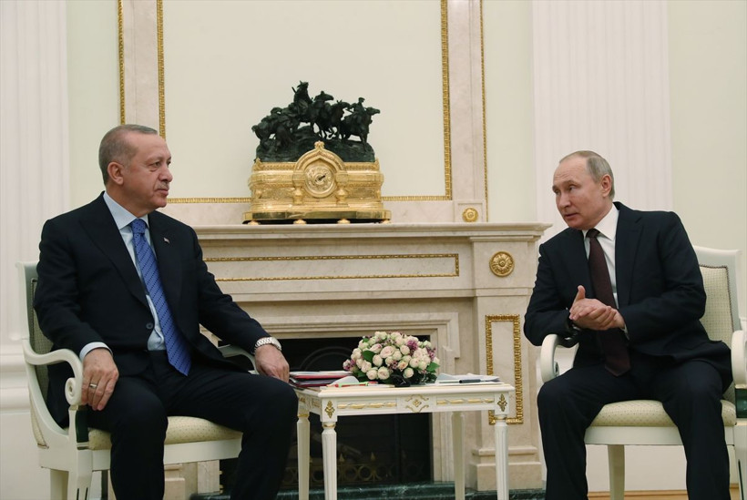 Erdoğan - Putin böyle buluştu! Putin'in 33 şehit için ilk sözü 'bilmiyorduk' oldu - Resim: 4