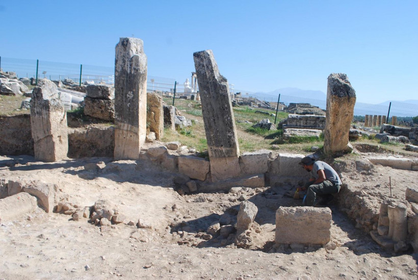 Romalılar Denizli'de 1800 yıl önce depreme karşı teknikler kullanmış - Resim: 2