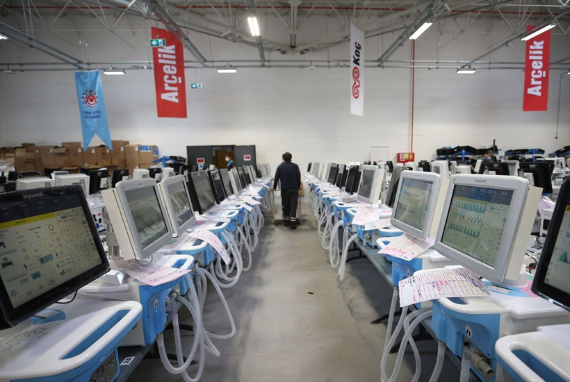 Yerli solunum cihazının üretim aşamalarını görüntülendi - Resim: 2