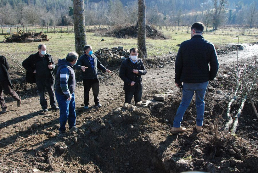 Bartın'da evin bahçesini kazarken buldu yetkililer apar topar etrafı çevirdi - Resim: 4