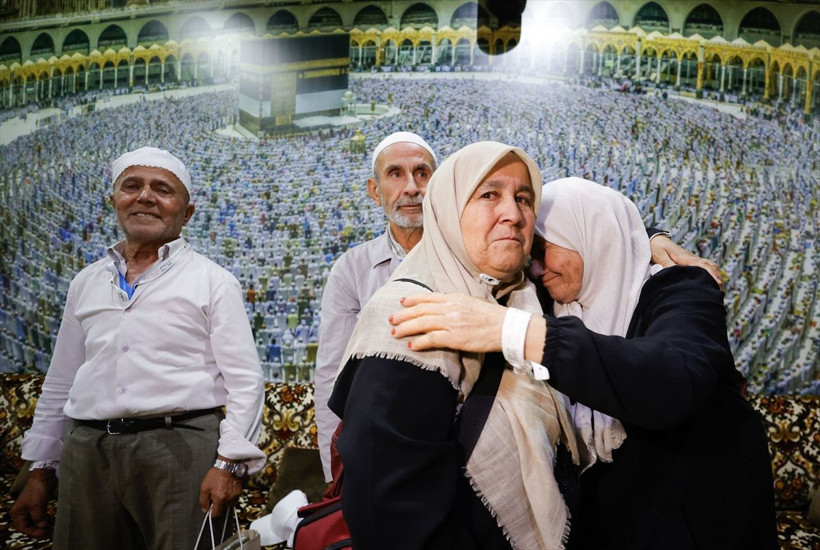 25 yıldır konuşmayan iki komşu Mekke'de barıştı - Resim: 1