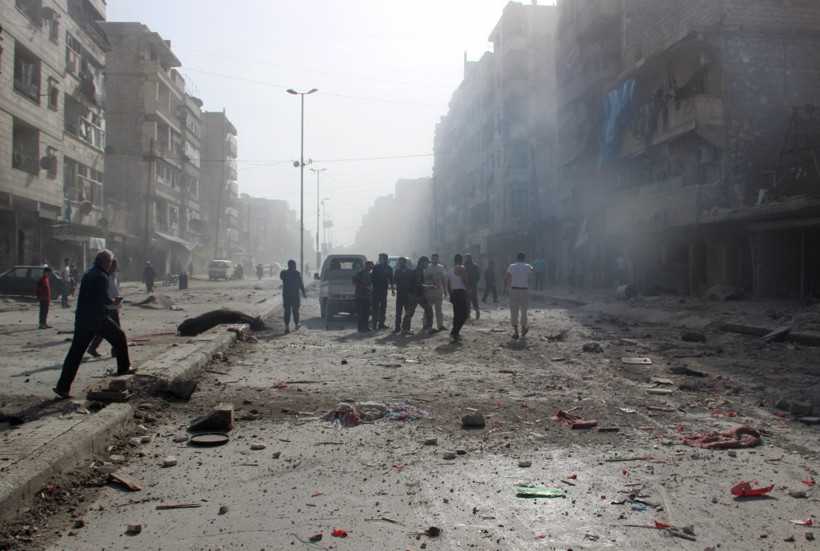 Rusya Halep'te yine dehşeti yaşattı! İşte o kareler.. - Resim: 4