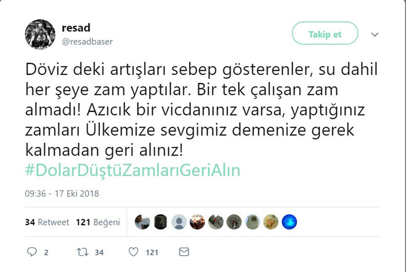 Sosyal medyada "zamları geri alın" kampanyası başlatıldı - Resim: 4