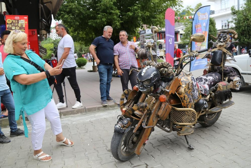 Filmden esinlenip yaptı ABD'den davet aldı! Artvinlinin 'Mad Max' motosikleti şaşırttı - Resim: 3