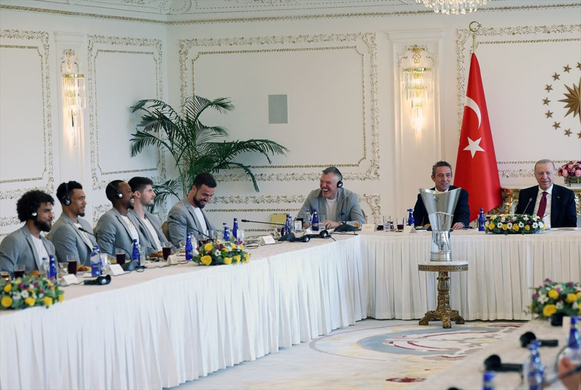 Cumhurbaşkanı Erdoğan, Fenerbahçe Erkek Basketbol Takımı'nı kabul etti - Resim: 2