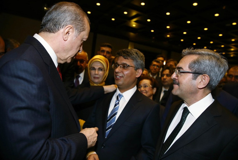 Erdoğan'ın verdiği resepsiyona katılan sürpriz isim! - Resim: 1