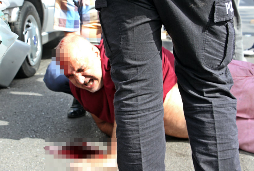 Antalya'da kabus dakikaları! Çarpıp havaya fırlattı hüngür hüngür ağladı - Resim: 1