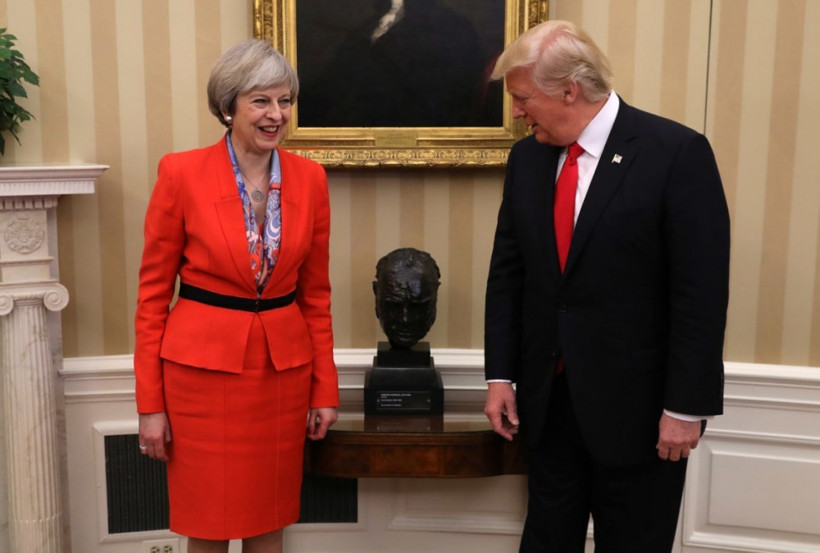 Trump, May'e çiçek göndermek istedi! - Resim: 3