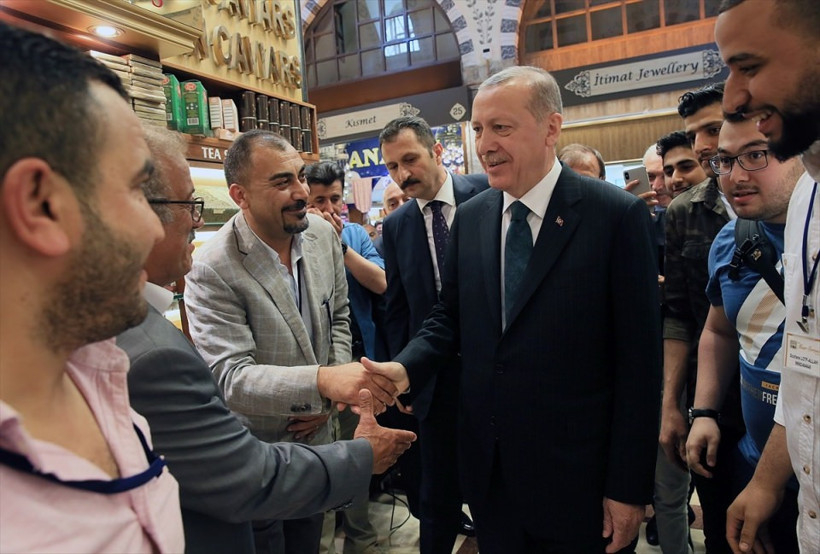 Erdoğan Mısır Çarşısı'nın açılış törenine katıldı - Resim: 2