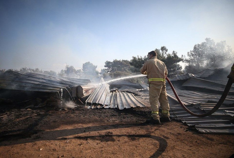 Çanakkale'deki yangından geriye kalan çok acı kareler - Resim: 2