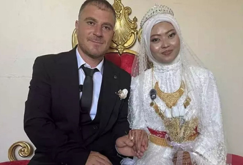 Aşkları sınır tanımadı! Endonezya'dan Hakkari'ye gelin geldi - Resim: 2